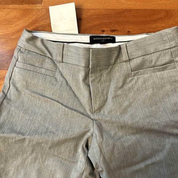 NWT Banana Republic Sloan pant. Size 2. Heather gray. Ankle length. - Picture 4 of 6